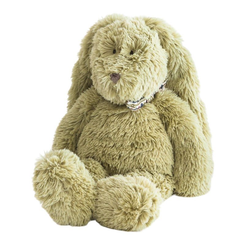  - flo lapin - peluche l vert 30 cm 